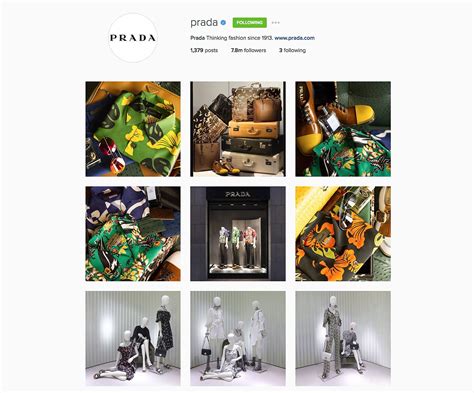 prada group instagram|Prada Instagram page.